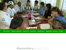 Tablet Screenshot of grupojaco.com
